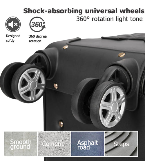 Embroidered Leather Underseat Duffel